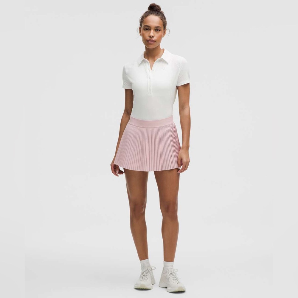 Lululemon Varsity High-Rise Pleated Tennis Skirt
Pink Haze Size 8 NWT
